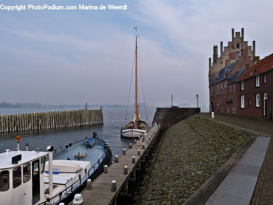 Dock, Landing, Pier, Boat, Yacht, Port, Waterfront