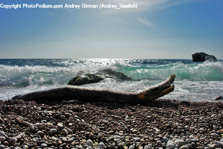 Beach, Coast, Outdoors, Sea, Water, Ocean, Sea Waves