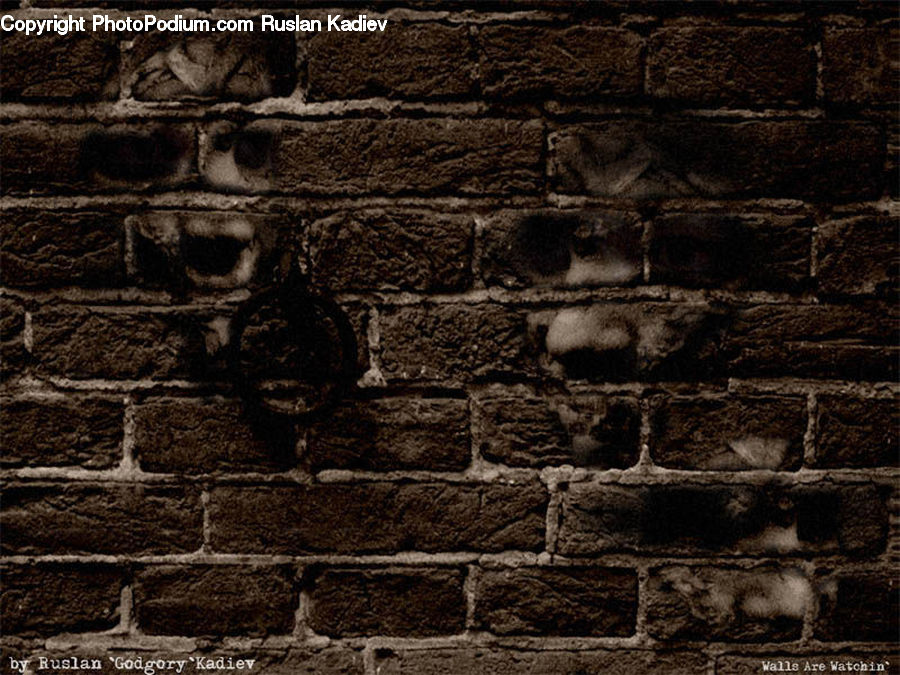 Stone Wall, Wall, Brick, Soil, Ground, Cobblestone, Pavement