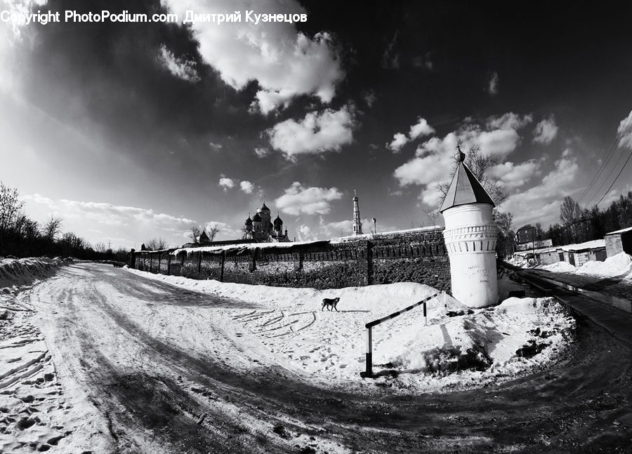 Bucket, Architecture, Spire, Steeple, Tower, Castle, Fort