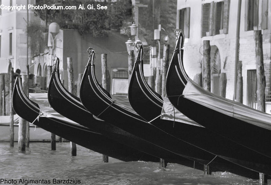 Boat, Gondola, Bench, Yacht, Dock, Landing, Pier