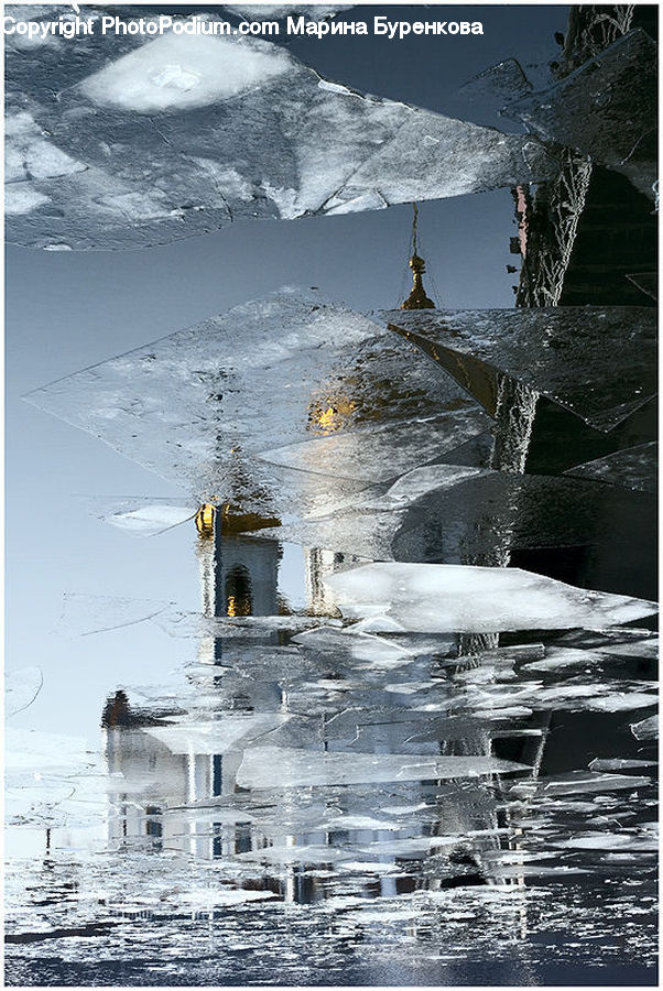 Construction, Alps, Crest, Mountain, Peak, Art, Modern Art