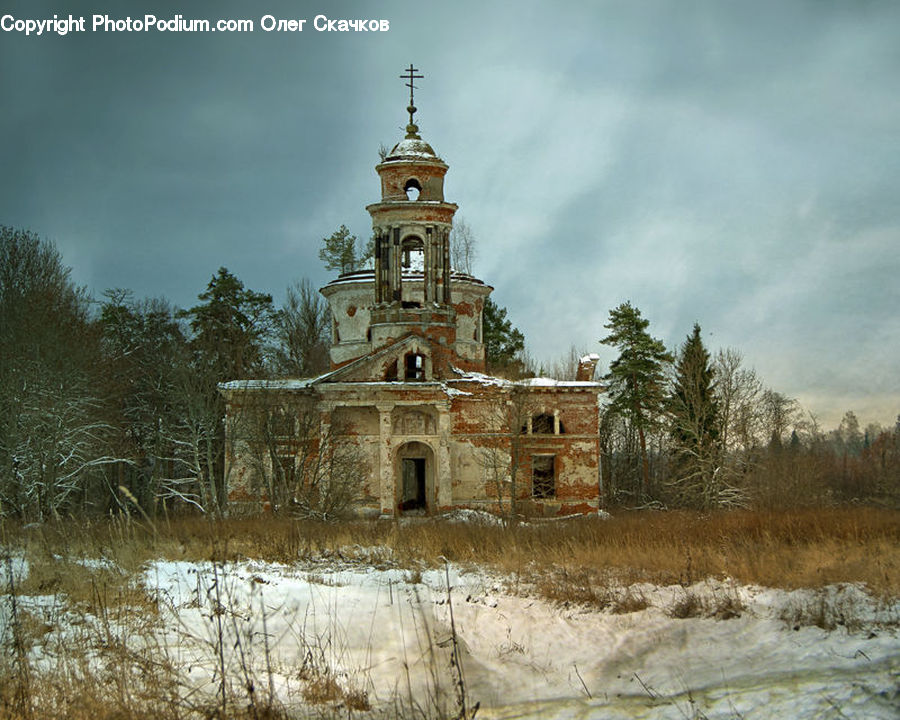 Architecture, Bell Tower, Clock Tower, Tower, Mansion, Housing, Monastery