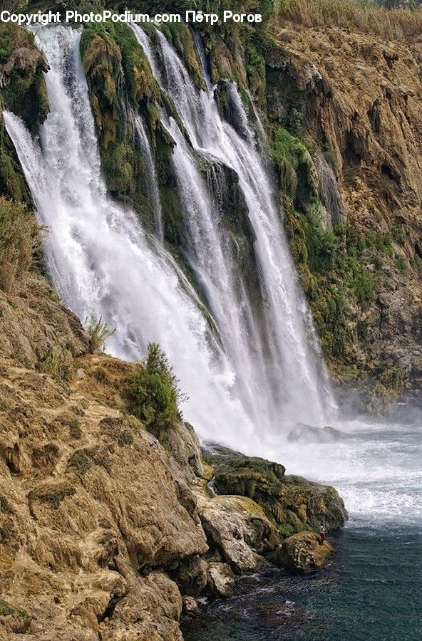 Outdoors, River, Water, Waterfall, Creek, Forest, Jungle