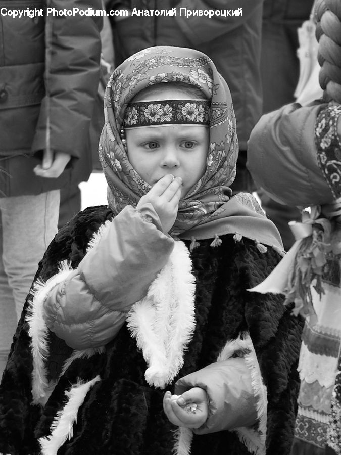 People, Person, Human, Female, Portrait, Bonnet