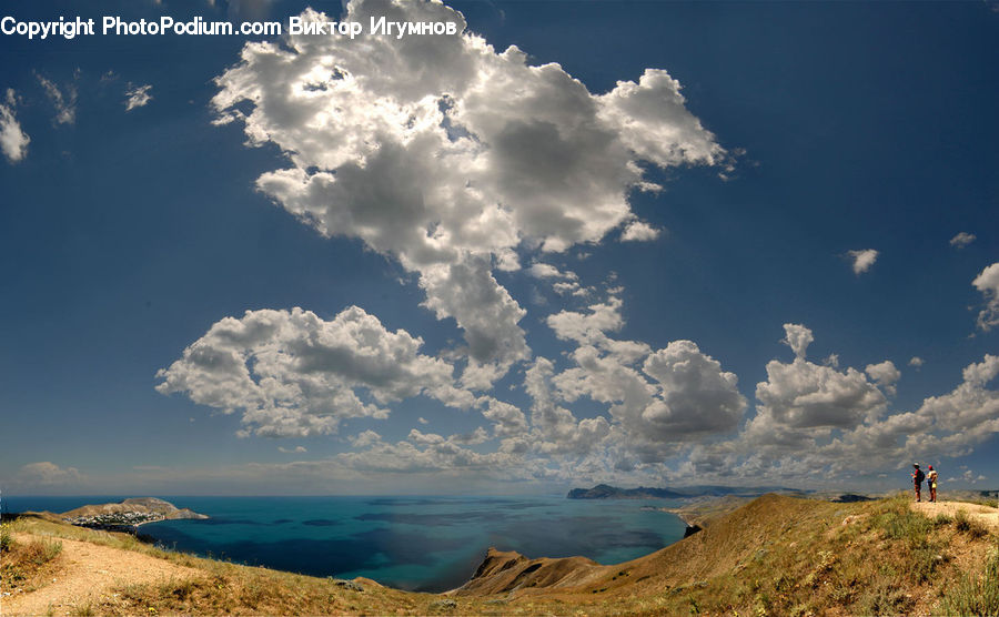 Azure Sky, Cloud, Outdoors, Sky, Cumulus, Landscape, Nature