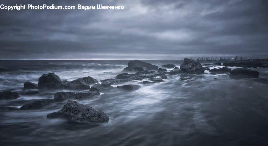 Outdoors, Sea, Sea Waves, Water, Coast, Ocean, Promontory