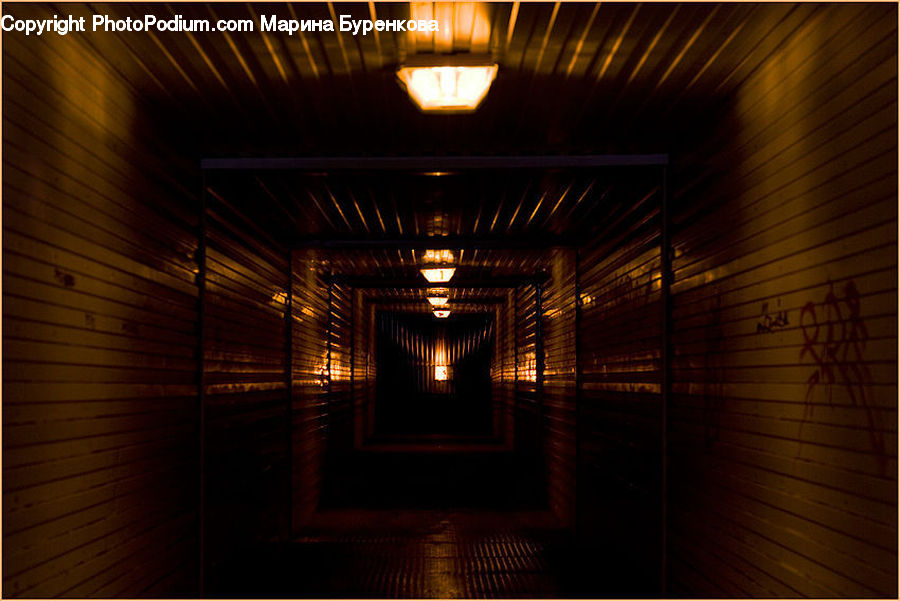 Light, Corridor, Indoors, Interior Design, Room, Crypt