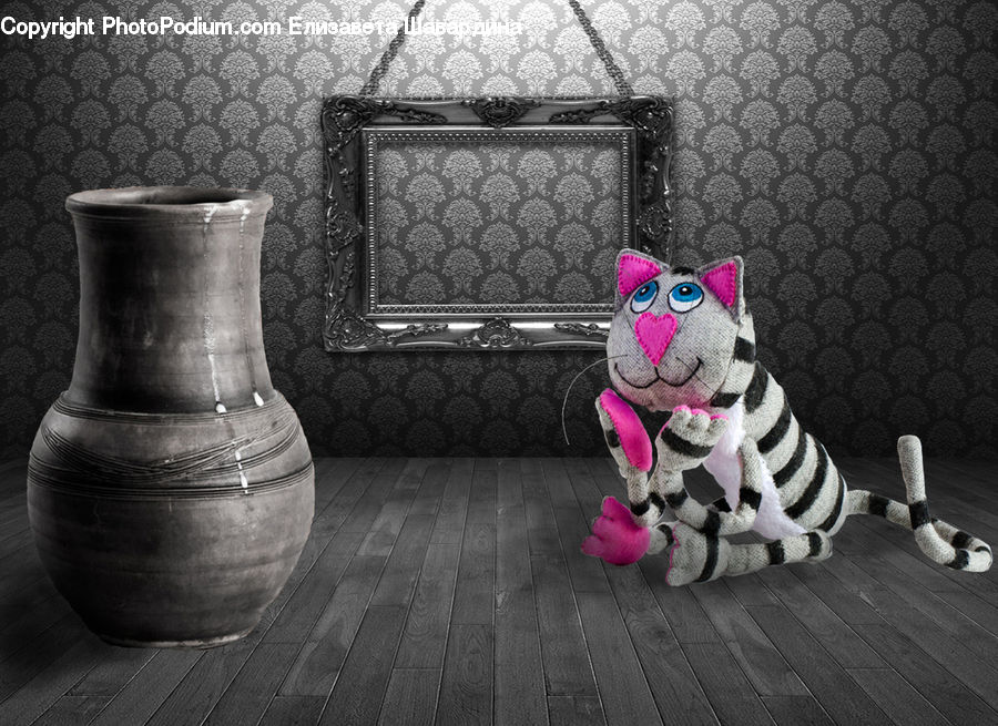 Toy, Chair, Furniture, Pot, Pottery