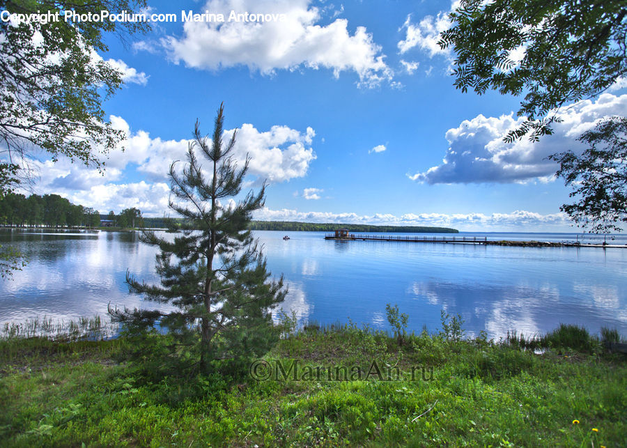 Landscape, Nature, Scenery, Lagoon, Lake, Outdoors, Water