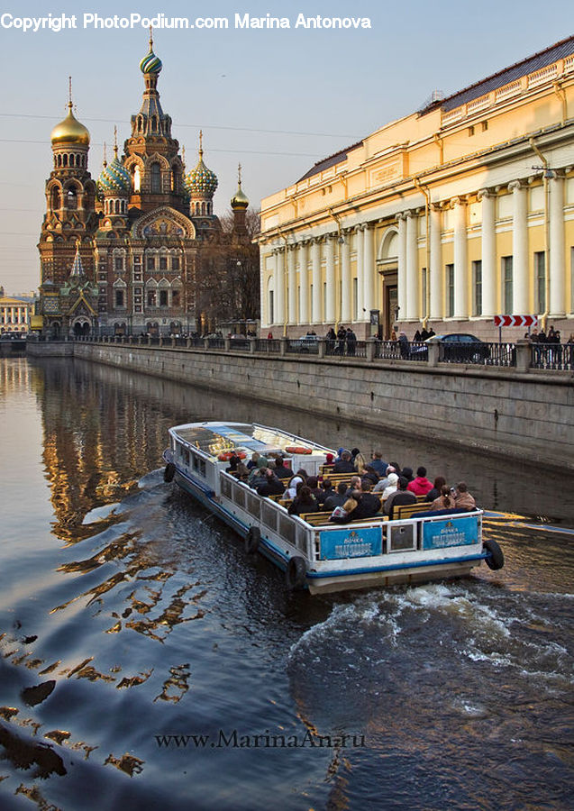Canal, Outdoors, River, Water, Architecture, Downtown, Plaza