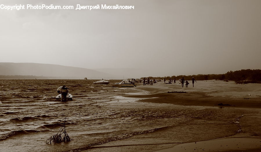 Beach, Coast, Outdoors, Sea, Water, Sand, Soil