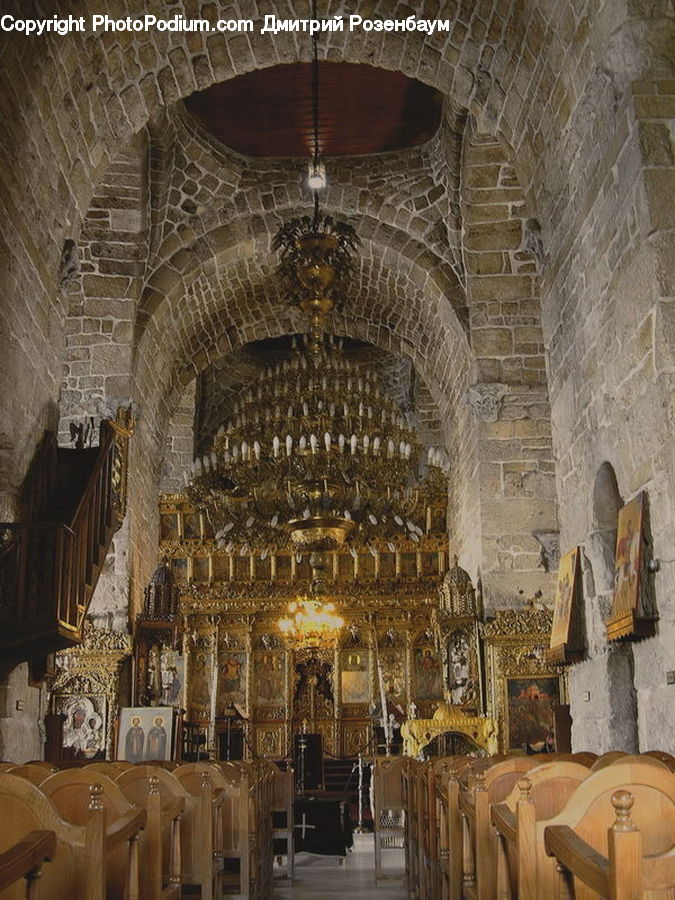 Altar, Architecture, Church, Worship, Arch, Vault Ceiling, Cathedral