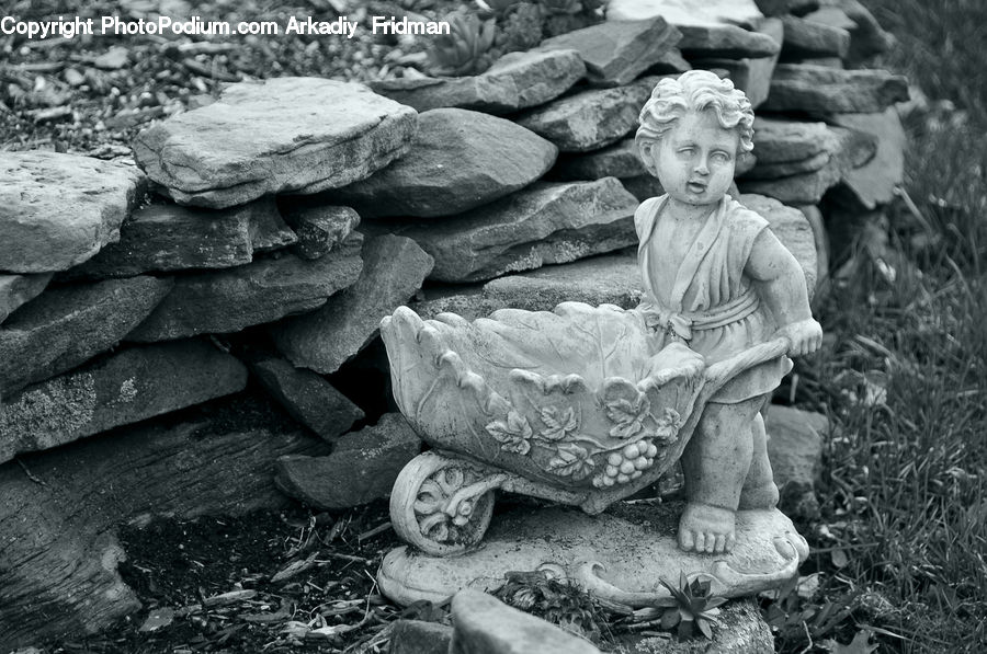 People, Person, Human, Rock, Art, Sculpture, Statue