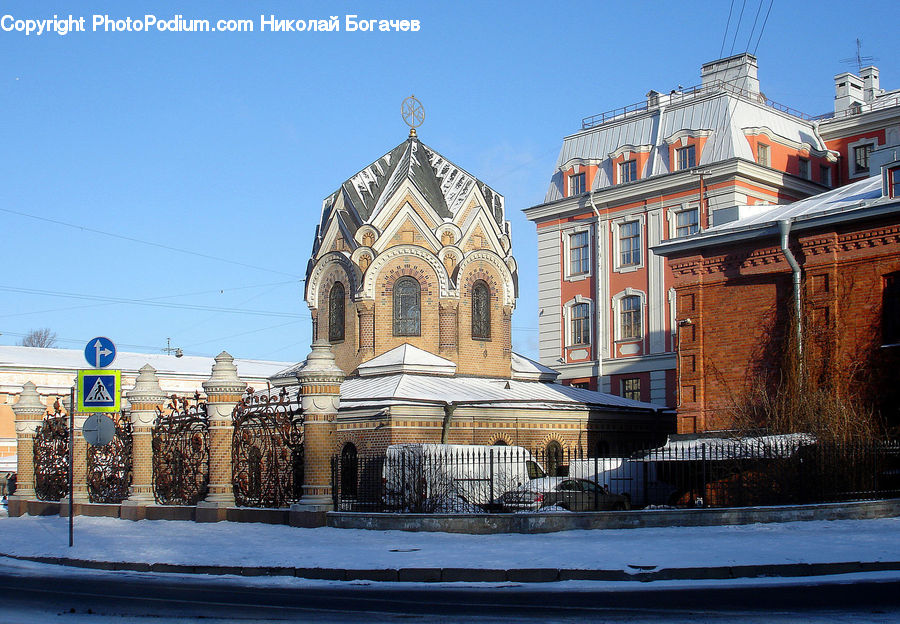 Architecture, Church, Worship, Dome, Building, Housing, Villa