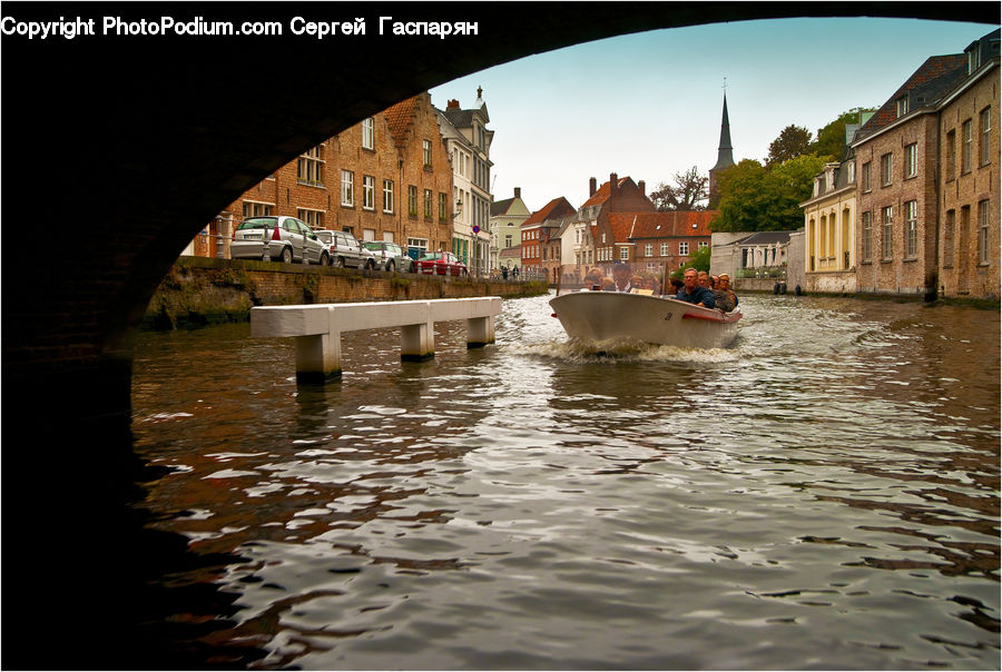 Canal, Outdoors, River, Water, Flood, Boat, Gondola