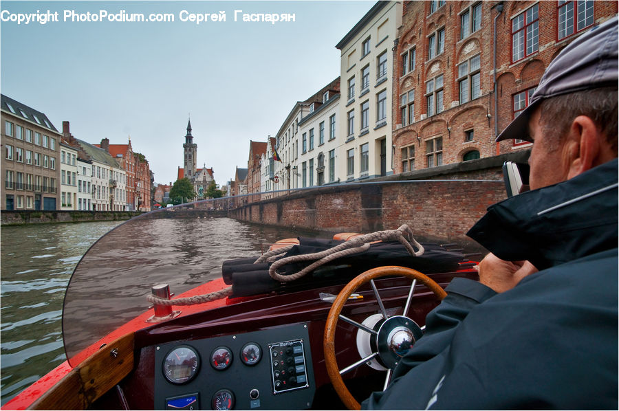 People, Person, Human, Boat, Gondola, Canal, Outdoors