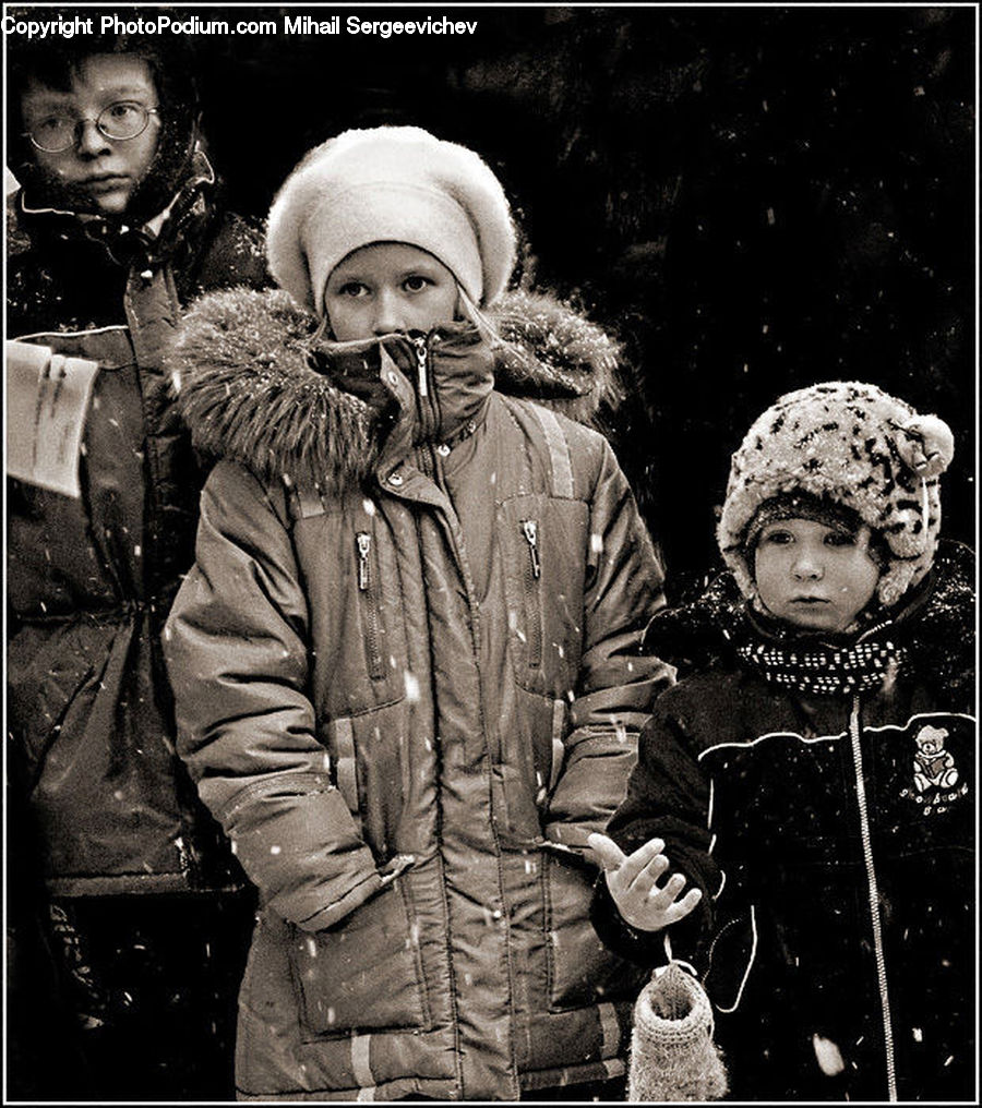 People, Person, Human, Portrait, Female, Coat