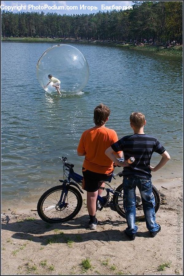 Human, People, Person, Bicycle, Bike, Vehicle, Fishing