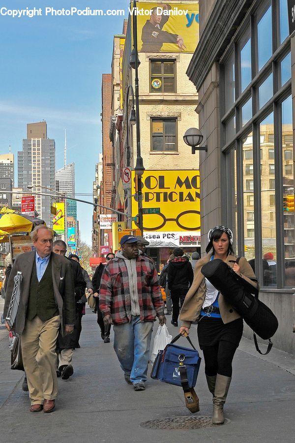 People, Person, Human, Plaid, Clothing, Overcoat, Suit