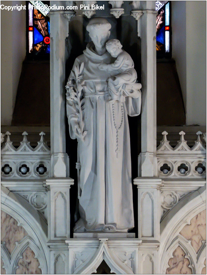 Art, Gargoyle, Statue, Column, Pillar, Bust, Figurine