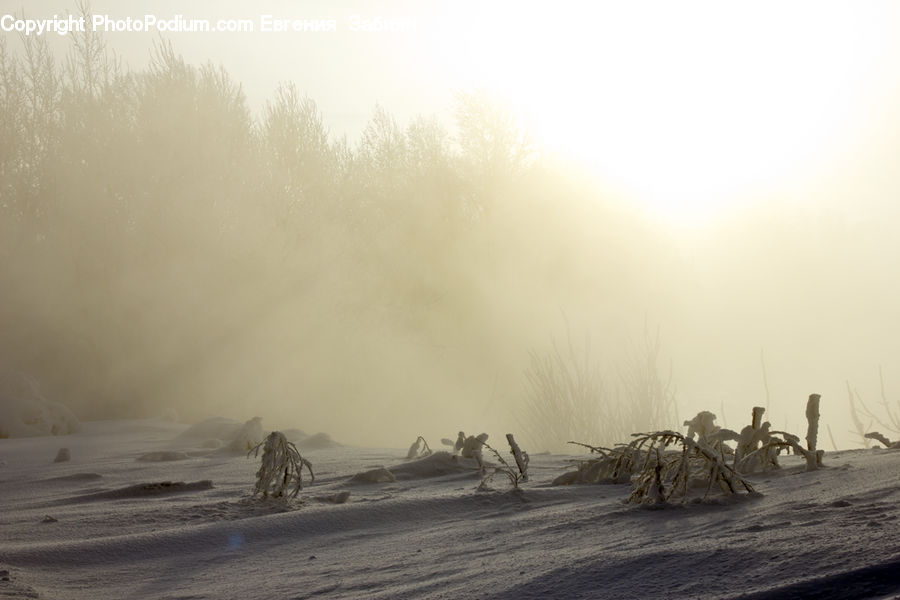 Fog, Outdoors, Sand, Soil, Ground, Military