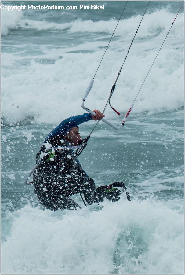 Team, Team Sport, Leisure Activities, Outdoors, Sea, Sea Waves, Sport