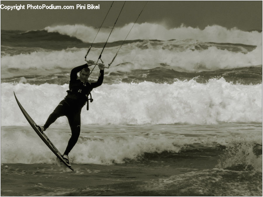 Outdoors, Sea, Sea Waves, Sport, Surfing, Water, Piste