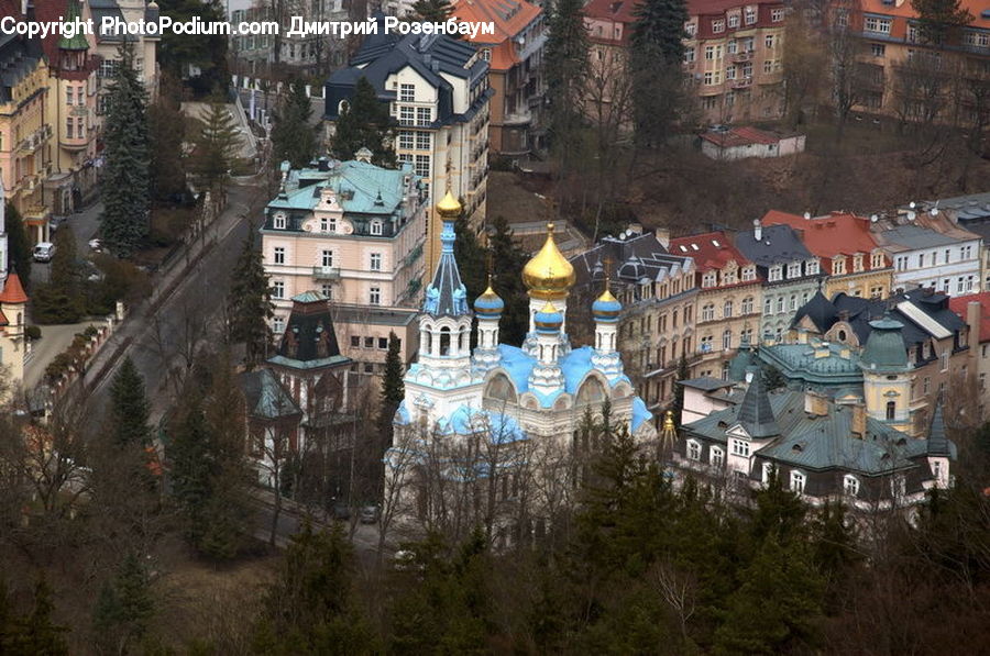 Architecture, Castle, Fort, Housing, Monastery, Building, Downtown