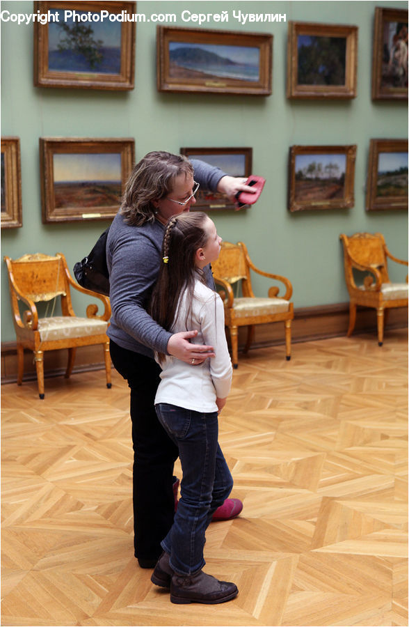 Human, People, Person, Chair, Furniture, Art, Painting