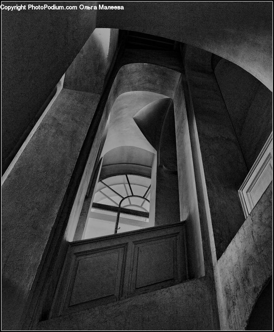 Spiral, Building, Architecture, City, Downtown, Urban