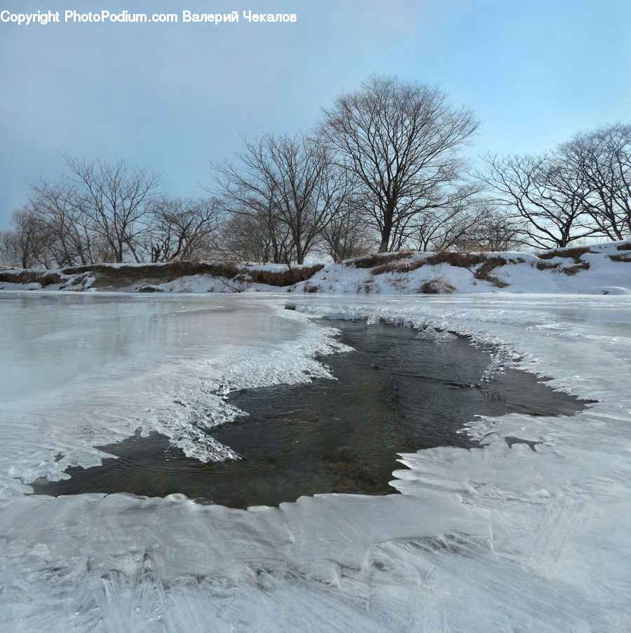 Ice, Outdoors, Snow, Plateau, Landscape, Nature, Scenery