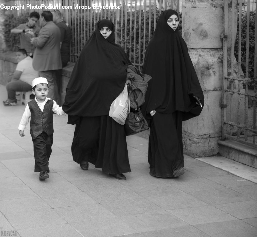 People, Person, Human, Leisure Activities, Walking, Coat, Clothing