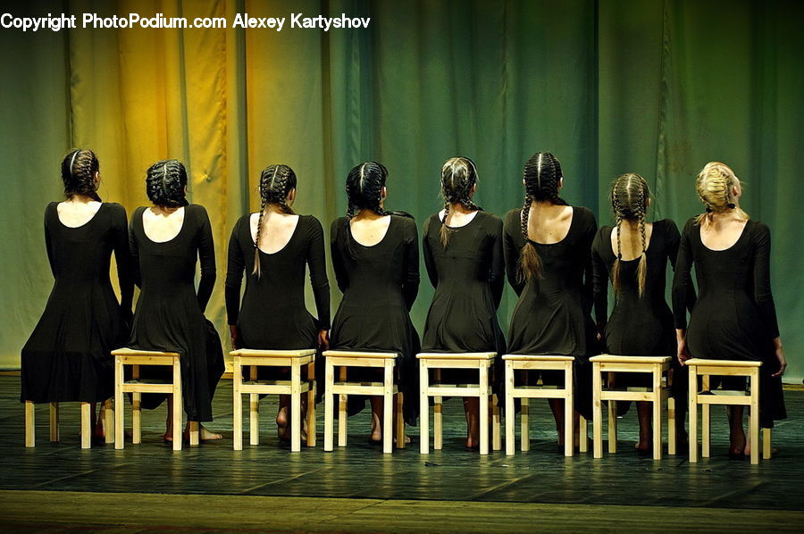 Human, People, Person, Bench, Blonde, Female, Woman