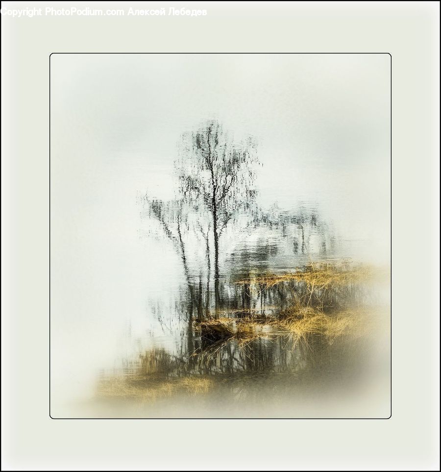 Art, Grass, Plant, Reed, Land, Marsh, Outdoors
