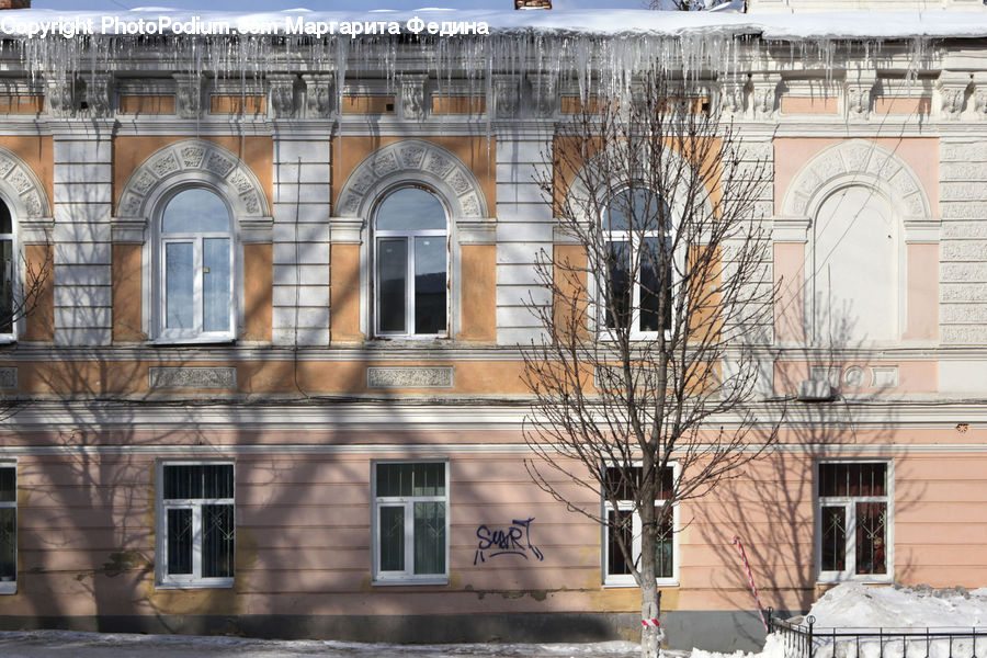 Building, Architecture, Court, Housing, Villa, Arched, Apartment Building