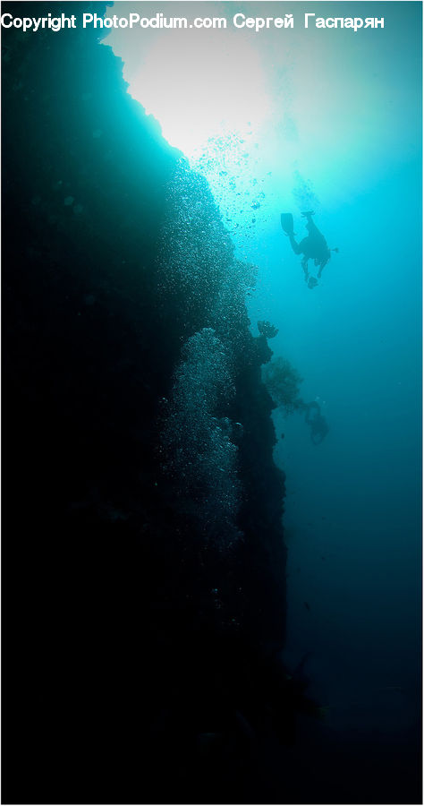 Underwater, Water, Diver, Diving, Person, Outdoors, Sea