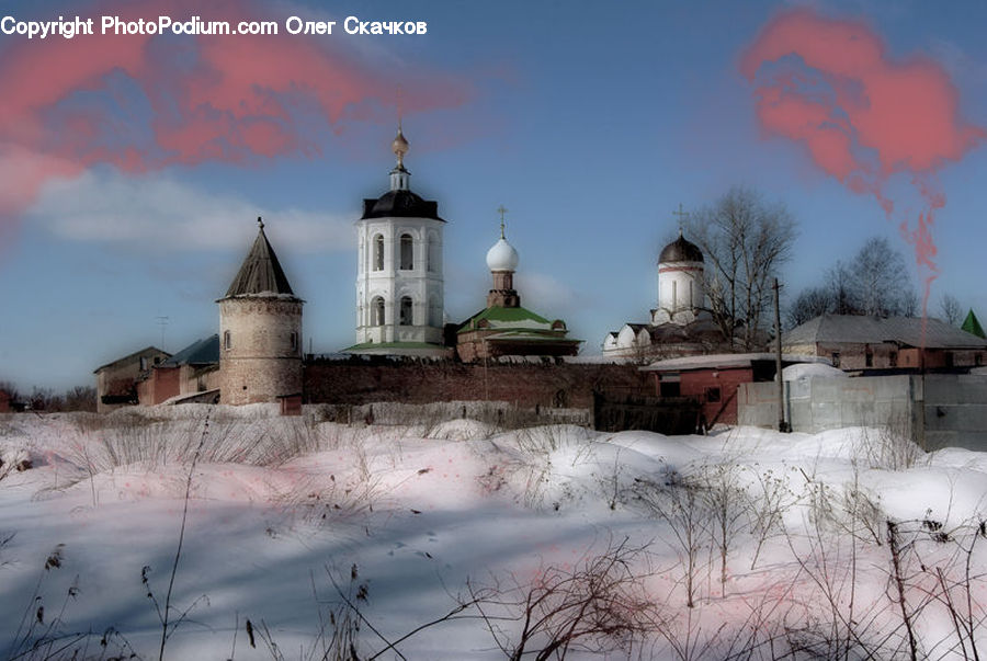Architecture, Church, Worship, Castle, Fort, Housing, Monastery