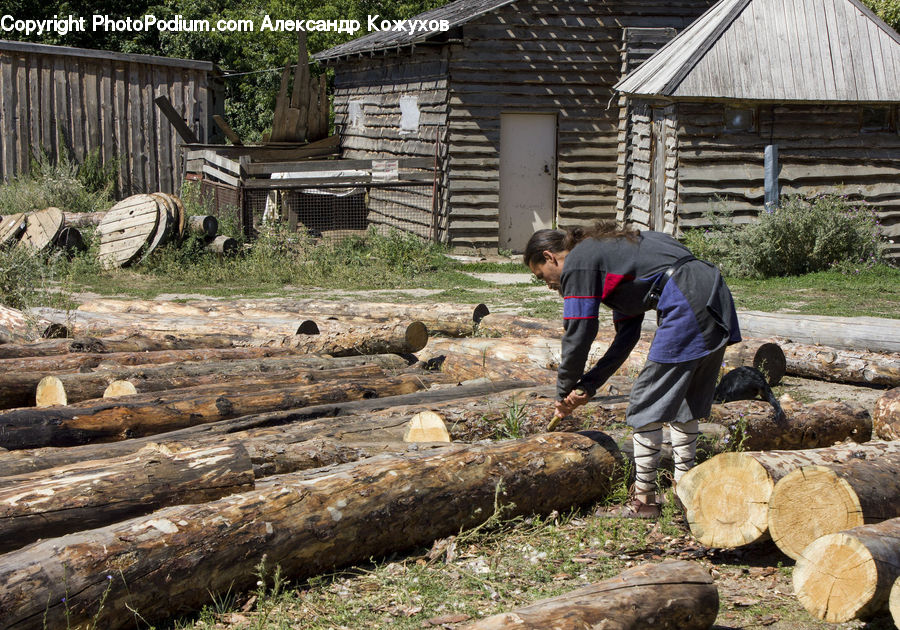 People, Person, Human, Lumber, Planting, Countryside, Farm