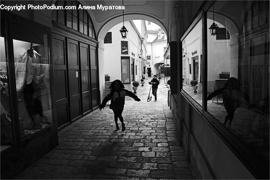 People, Person, Human, Alley, Alleyway, Road, Street