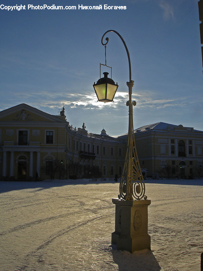 Lamp Post, Pole, Architecture, Bell Tower, Clock Tower, Tower, Cable Car