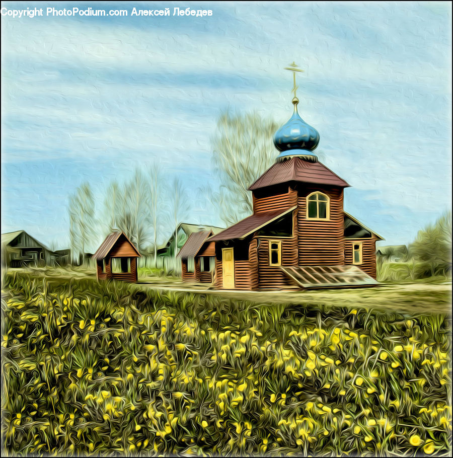 Building, Cottage, Housing, Architecture, Monastery, Church, Worship