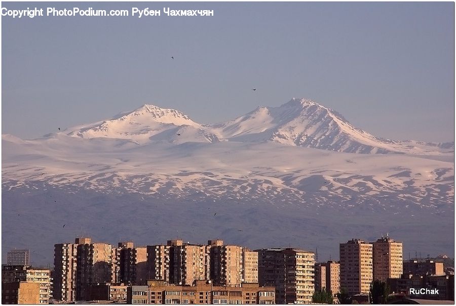 Alps, Crest, Mountain, Peak, Arctic, Ice, Outdoors