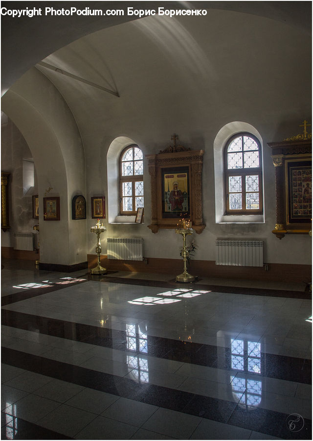 Ballroom, Indoors, Room, Interior Design, Arched, Architecture, Church