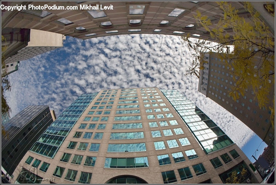 Architecture, City, Downtown, High Rise, Skyscraper, Building, Office Building