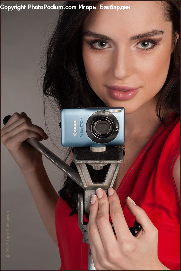 People, Person, Human, Camera, Electronics, Finger, Face