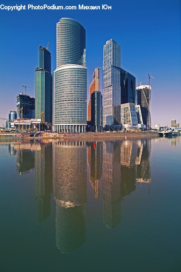Architecture, City, Downtown, High Rise, Skyscraper, Metropolis, Urban
