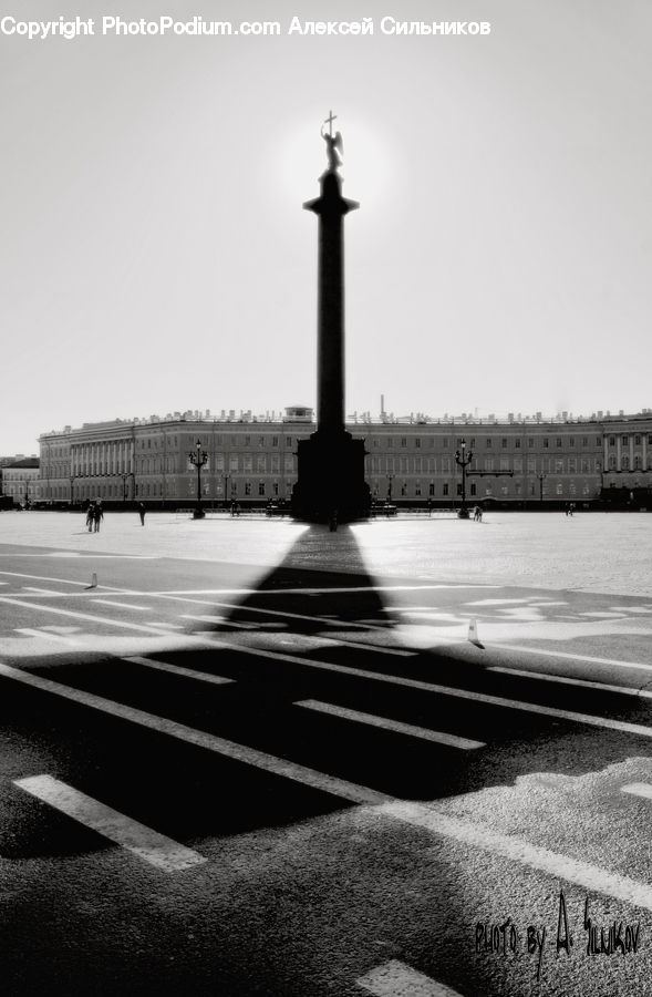 Asphalt, Tarmac, Silhouette, Parking, Parking Lot, Coast, Outdoors