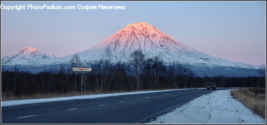 Crest, Mountain, Mountain Range, Outdoors, Peak, Freeway, Highway