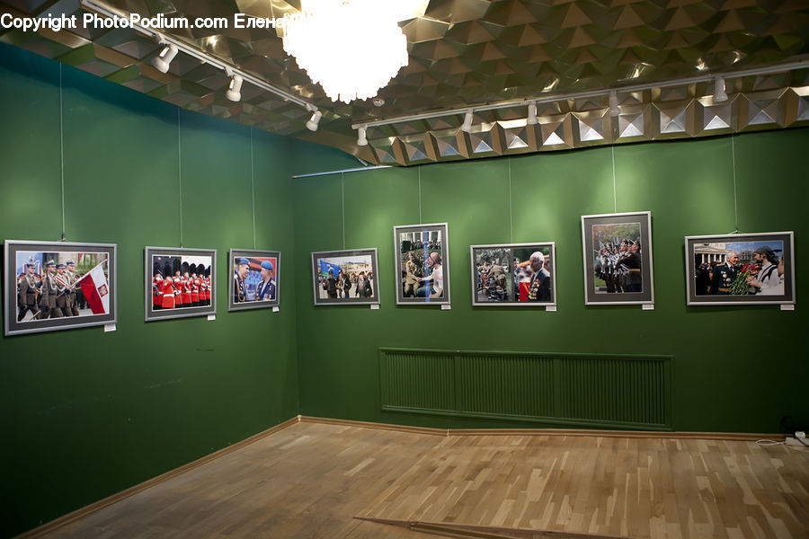 Art, Art Gallery, Monitor, Screen, Lighting, Dining Room, Indoors